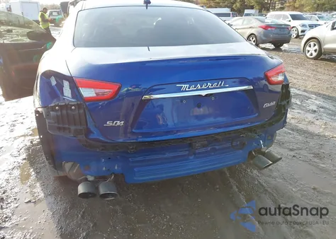 2018 Maserati Ghibli S Q4 from USA, damaged, VIN ZAM57YTA6J1268613